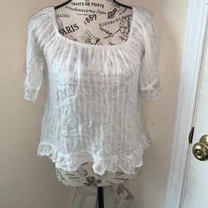 CAUTION TO THE WIND White Top